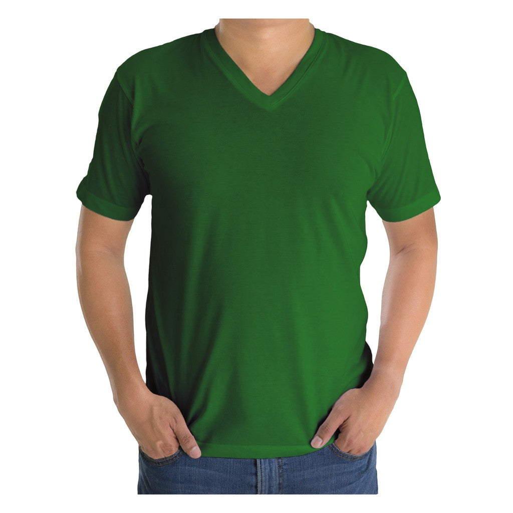 Plain Fashionable V-neck T-Shirts