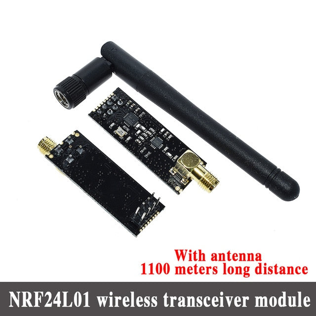 NRF24L01+ 2.4G wireless data transmission module 2.4GHz NRF24L01 upgrade na bersyon NRF24L01+PA+LNA 1000 Meter Para sa Arduino