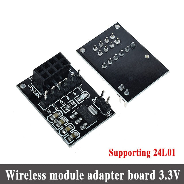 Module de transmission de données sans fil NRF24L01 + 2.4G, 2.4GHz, version mise à niveau NRF24L01 + PA + LNA, 1000 mètres pour Arduino